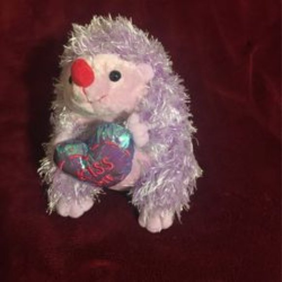 Purple Walmart Hedgehog Stuffed Animal - Picture 1 of 3